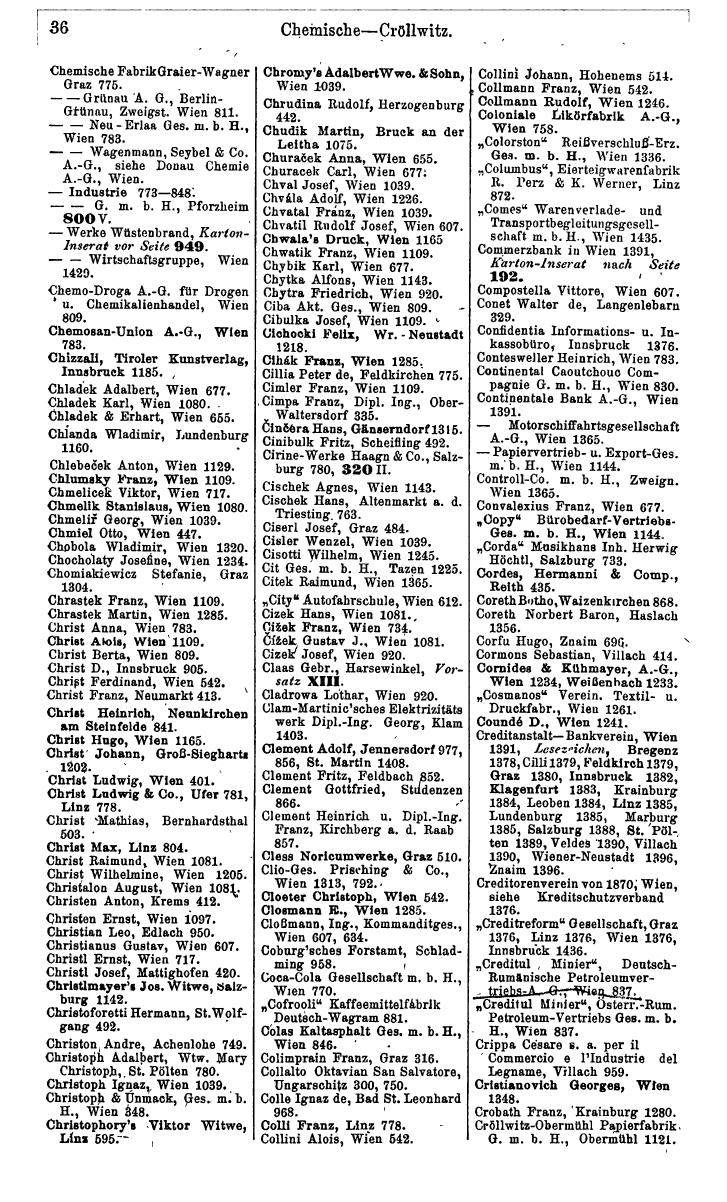 Compass. Kommerzielles Jahrbuch 1943: Ostmark. - Page 48