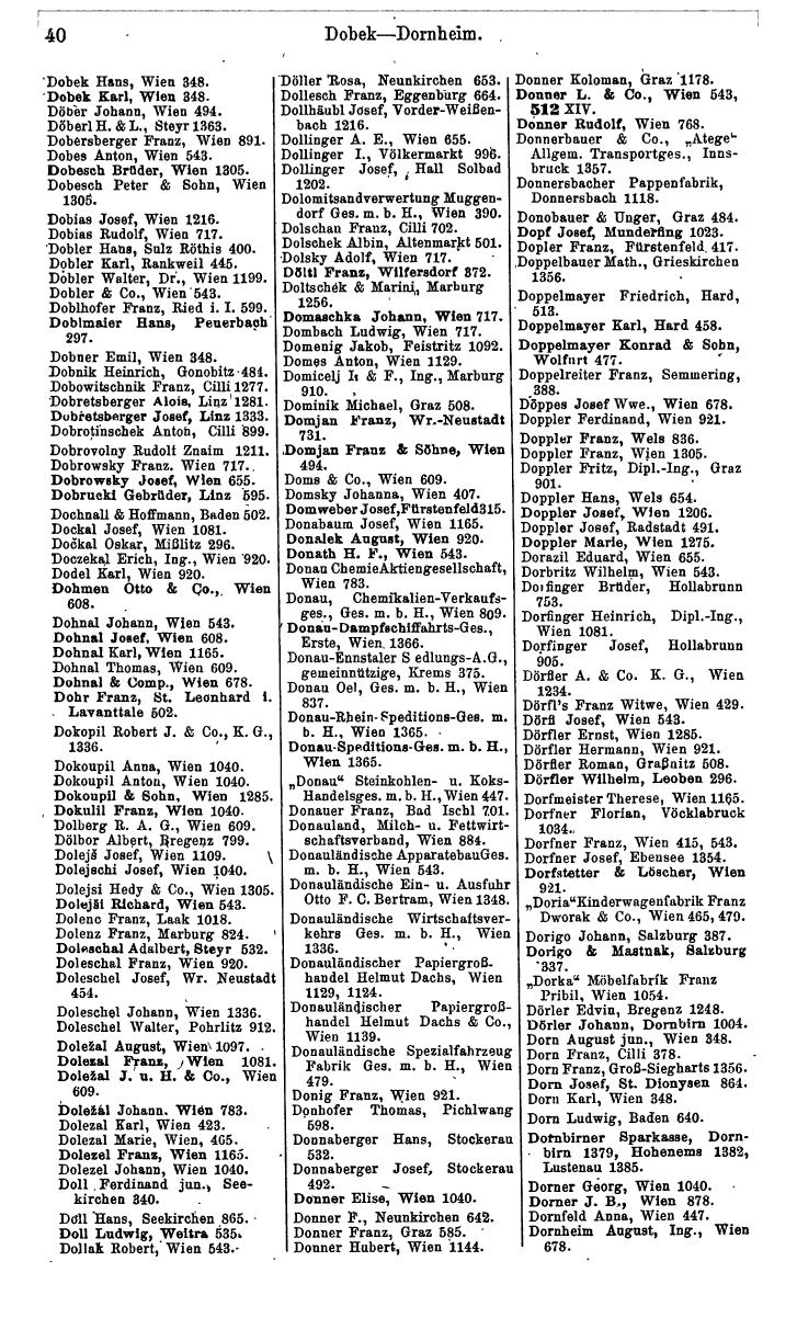 Compass. Kommerzielles Jahrbuch 1943: Ostmark. - Page 52