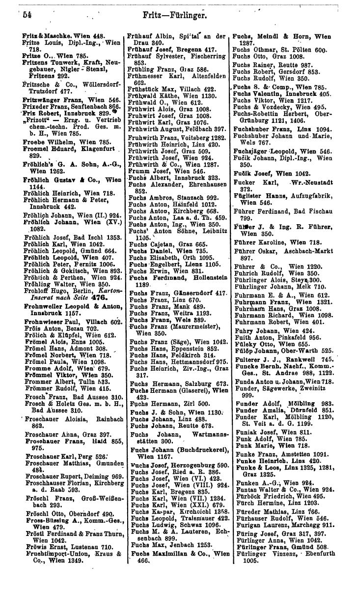 Compass. Kommerzielles Jahrbuch 1943: Ostmark. - Page 74
