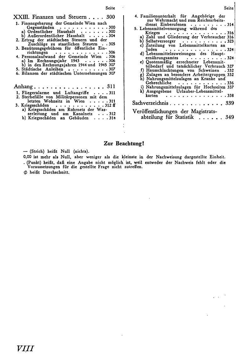 Statistisches Jahrbuch Wien 1943-45 - Page 12