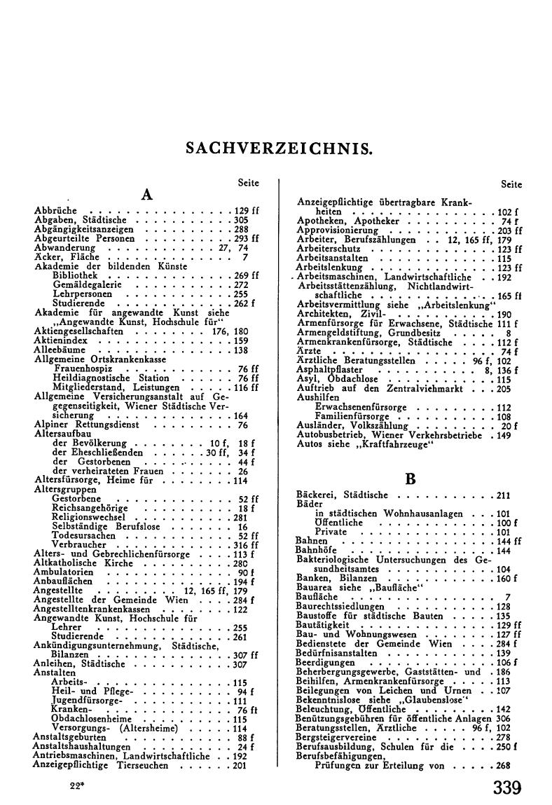 Statistisches Jahrbuch Wien 1943-45 - Page 351