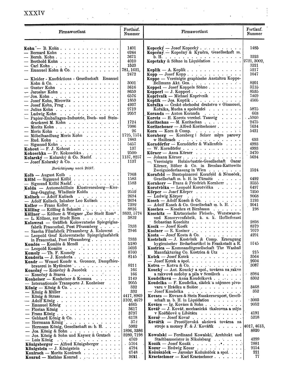 Zentralblatt für die Eintragungen in das Handelsregister 1913, Teil 1 - Page 42