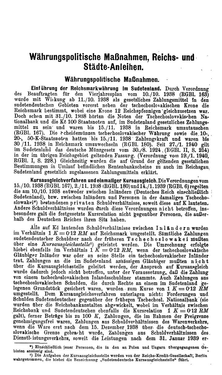 Compass. Finanzielles Jahrbuch 1941: Ostmark, Sudetenland. - Seite 1157