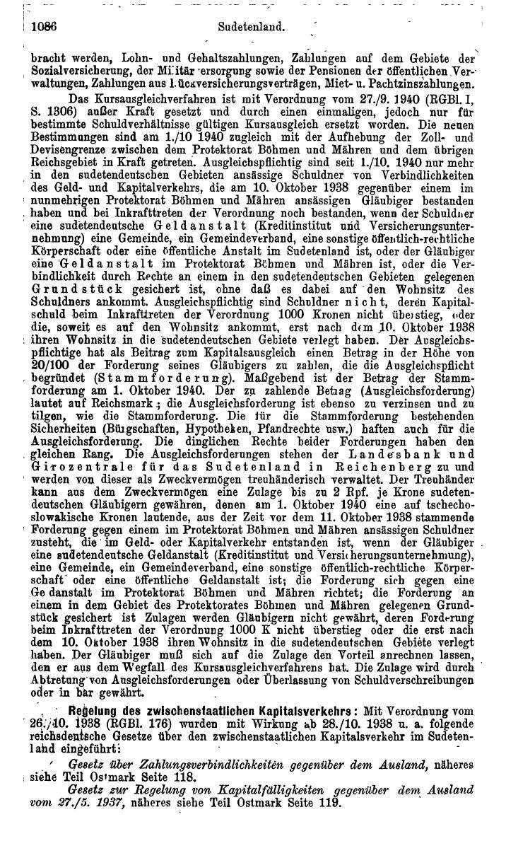 Compass. Finanzielles Jahrbuch 1941: Ostmark, Sudetenland. - Page 1158