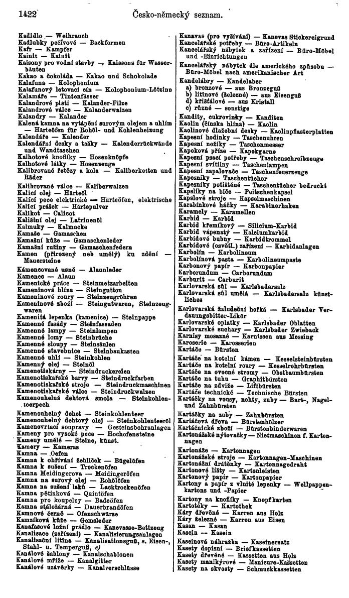 Compass. Industrielles Jahrbuch 1939:  Böhmen und Mähren, Slowakei, Karpatho-Russland. - Page 1394