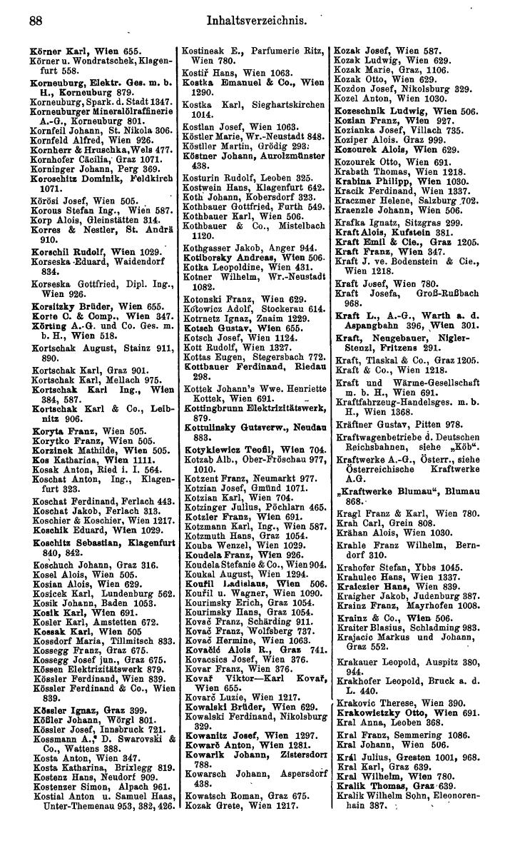 Compass. Kommerzielles Jahrbuch 1939: Österreich. - Seite 102