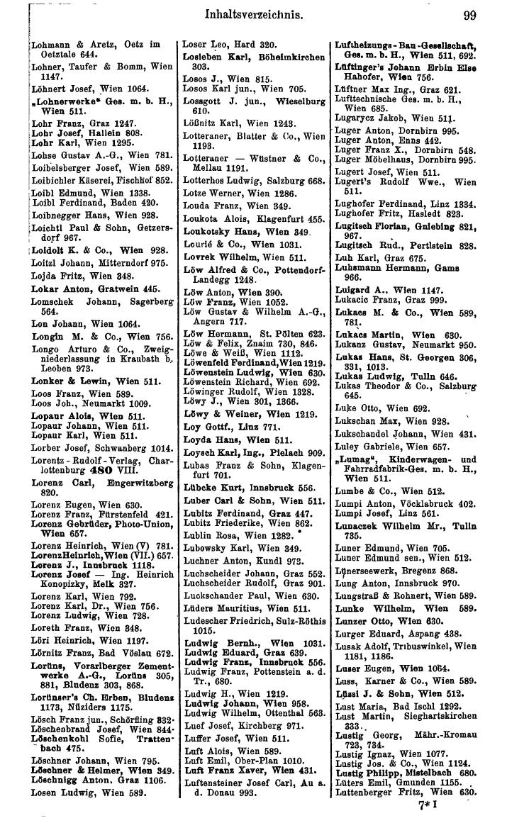 Compass. Kommerzielles Jahrbuch 1939: Österreich. - Page 113