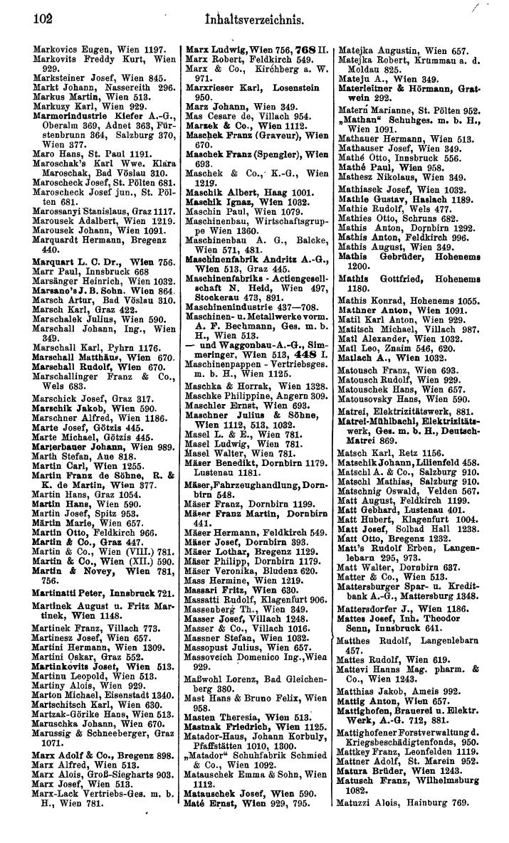 Compass. Kommerzielles Jahrbuch 1939: Österreich. - Page 116