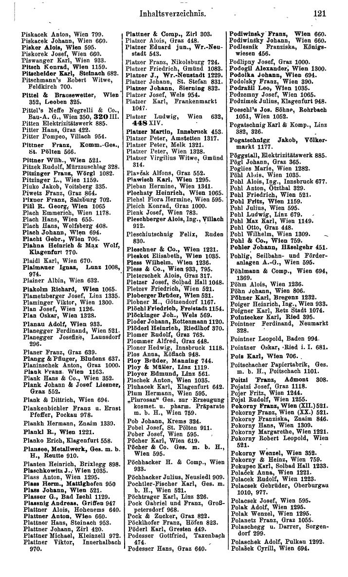 Compass. Kommerzielles Jahrbuch 1939: Österreich. - Page 135