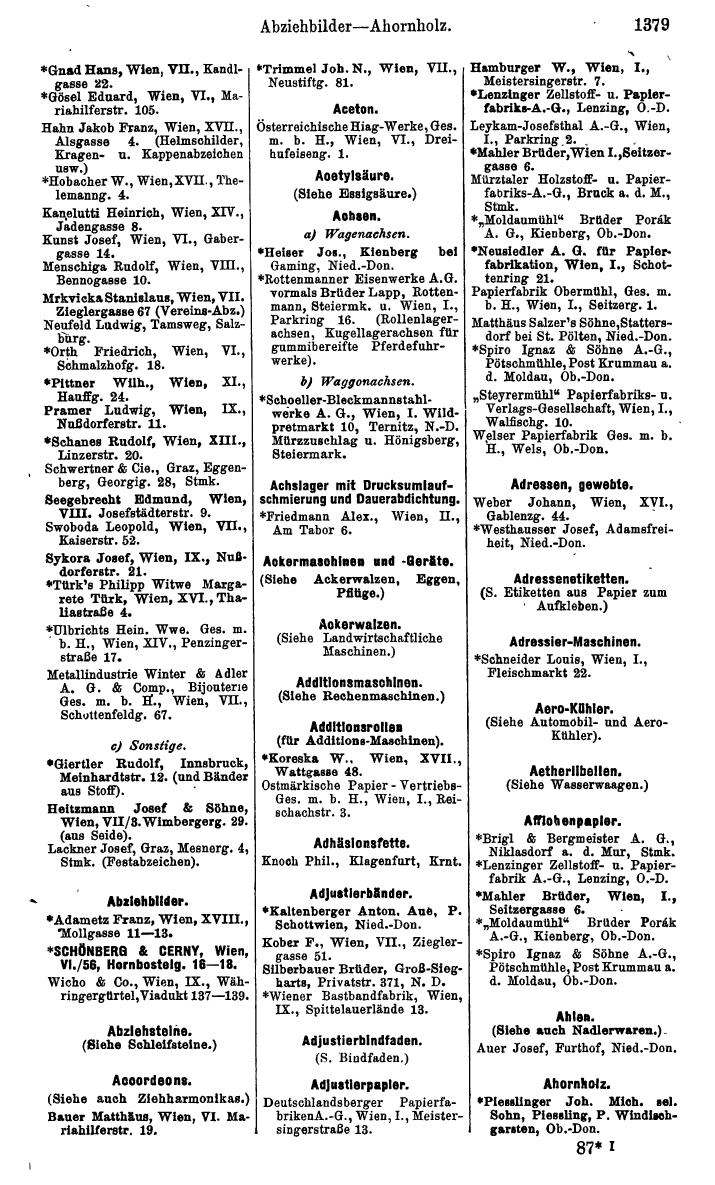 Compass. Kommerzielles Jahrbuch 1939: Österreich. - Page 1451