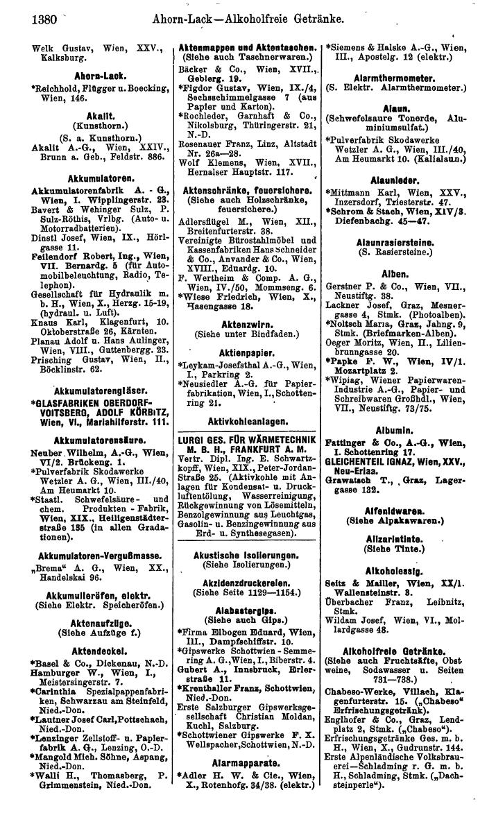 Compass. Kommerzielles Jahrbuch 1939: Österreich. - Seite 1452