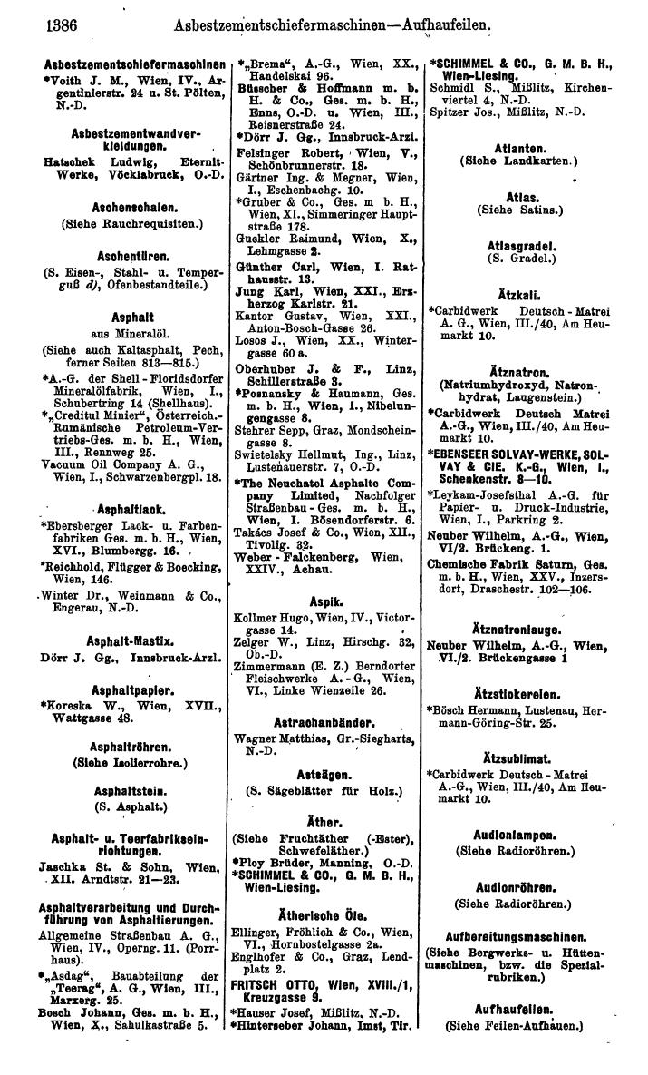 Compass. Kommerzielles Jahrbuch 1939: Österreich. - Seite 1458