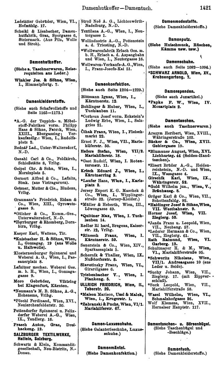 Compass. Kommerzielles Jahrbuch 1939: Österreich. - Seite 1493