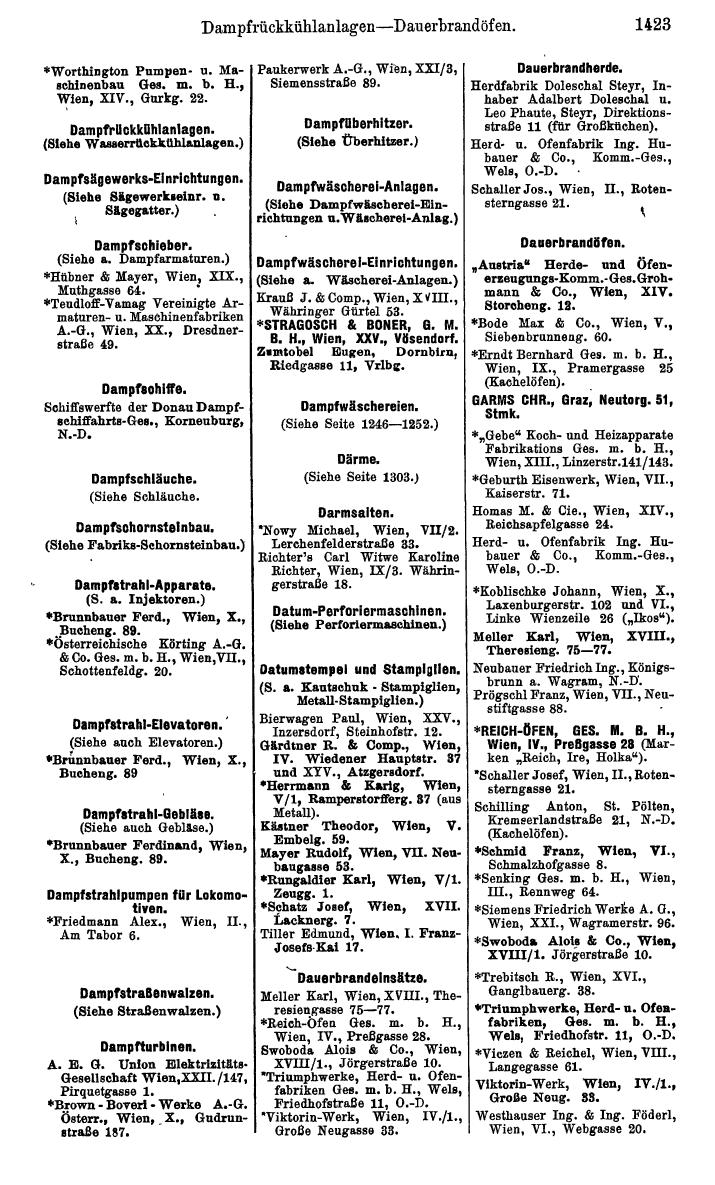 Compass. Kommerzielles Jahrbuch 1939: Österreich. - Seite 1495