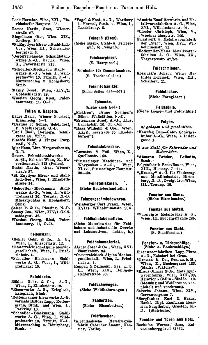 Compass. Kommerzielles Jahrbuch 1939: Österreich. - Page 1522