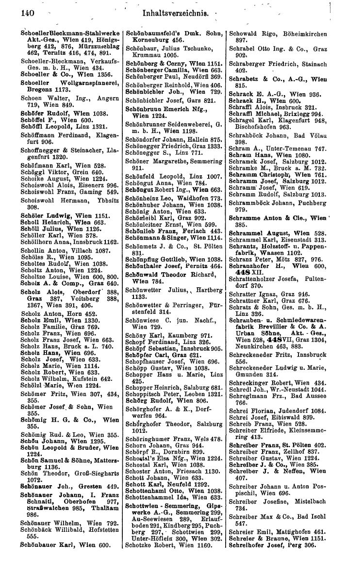 Compass. Kommerzielles Jahrbuch 1939: Österreich. - Page 154