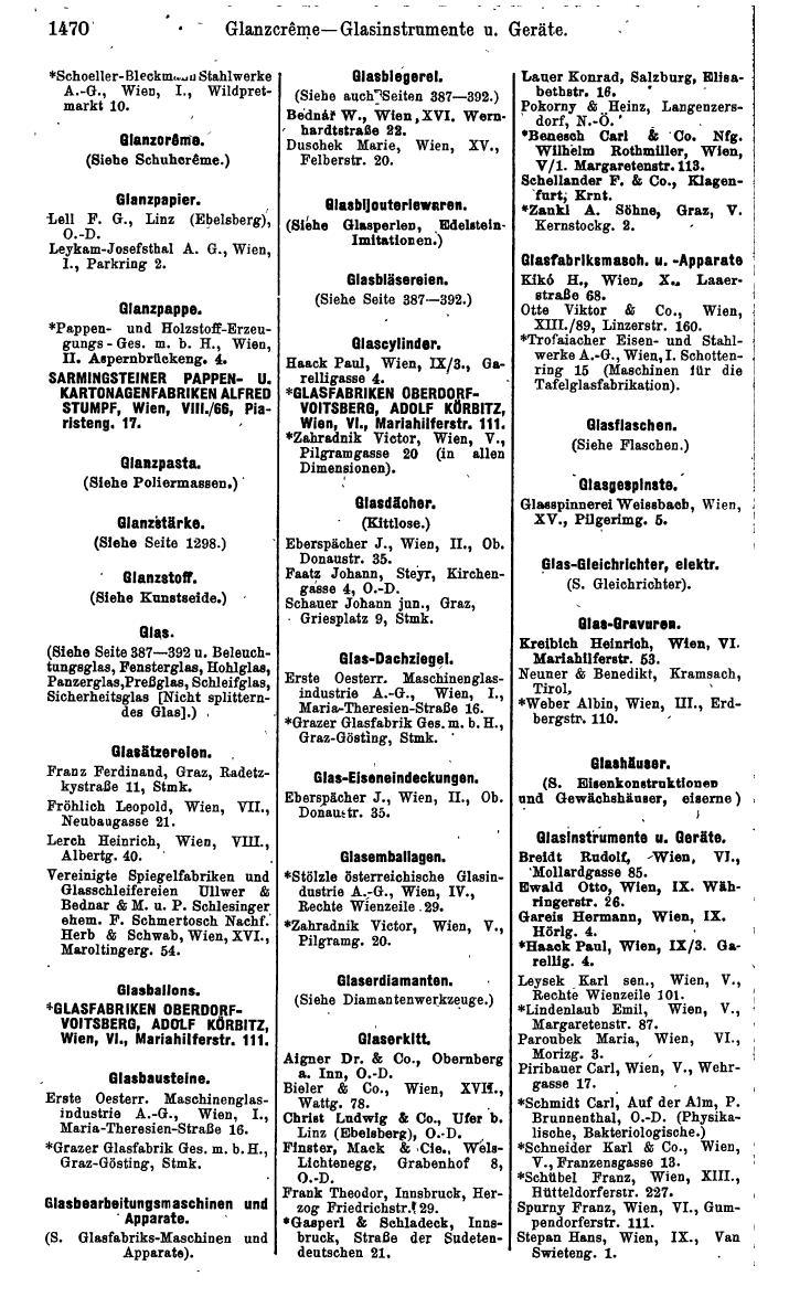 Compass. Kommerzielles Jahrbuch 1939: Österreich. - Seite 1542