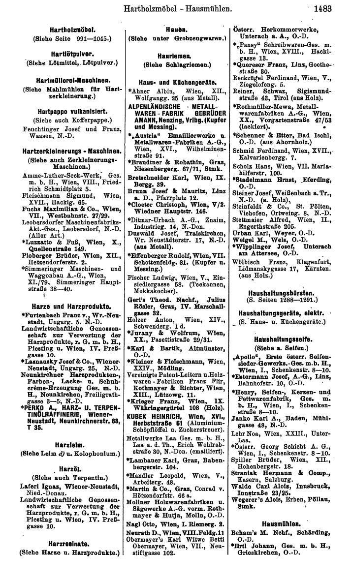 Compass. Kommerzielles Jahrbuch 1939: Österreich. - Page 1555