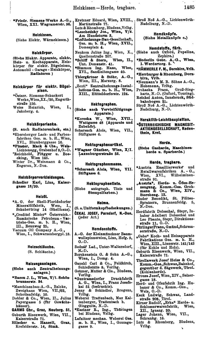 Compass. Kommerzielles Jahrbuch 1939: Österreich. - Seite 1557