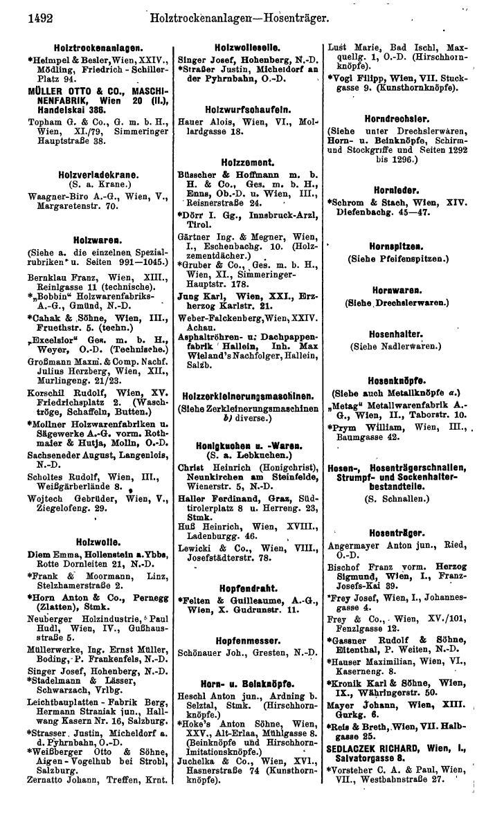 Compass. Kommerzielles Jahrbuch 1939: Österreich. - Seite 1564