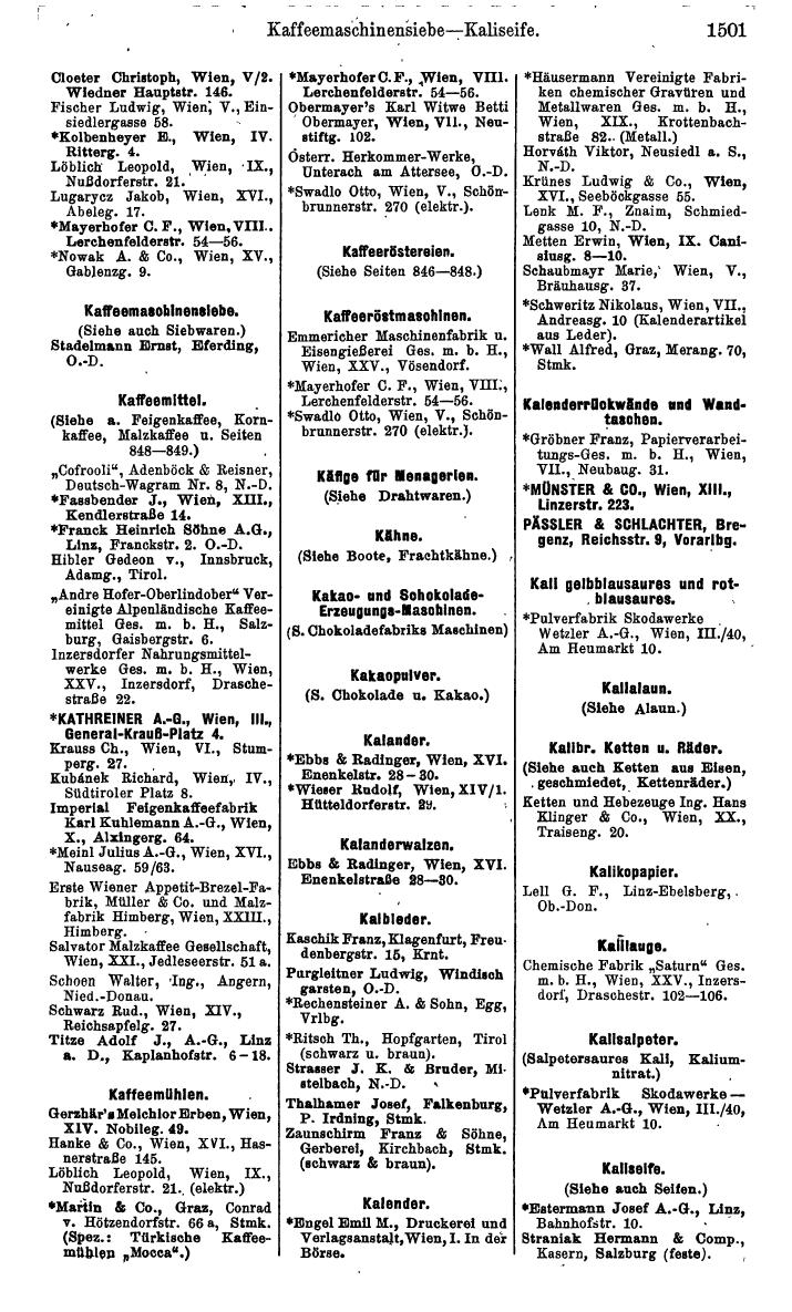 Compass. Kommerzielles Jahrbuch 1939: Österreich. - Seite 1573