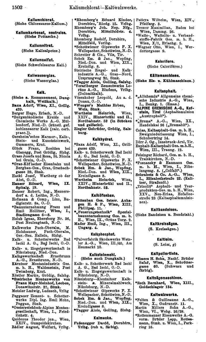 Compass. Kommerzielles Jahrbuch 1939: Österreich. - Seite 1574