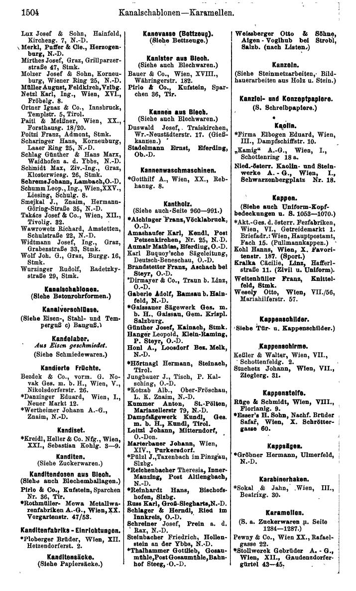 Compass. Kommerzielles Jahrbuch 1939: Österreich. - Page 1576