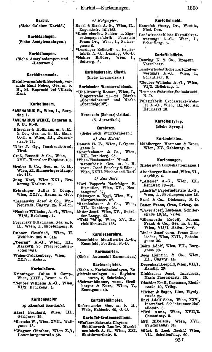 Compass. Kommerzielles Jahrbuch 1939: Österreich. - Seite 1577