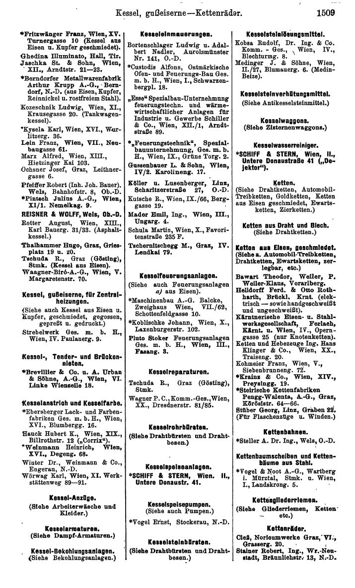 Compass. Kommerzielles Jahrbuch 1939: Österreich. - Seite 1581