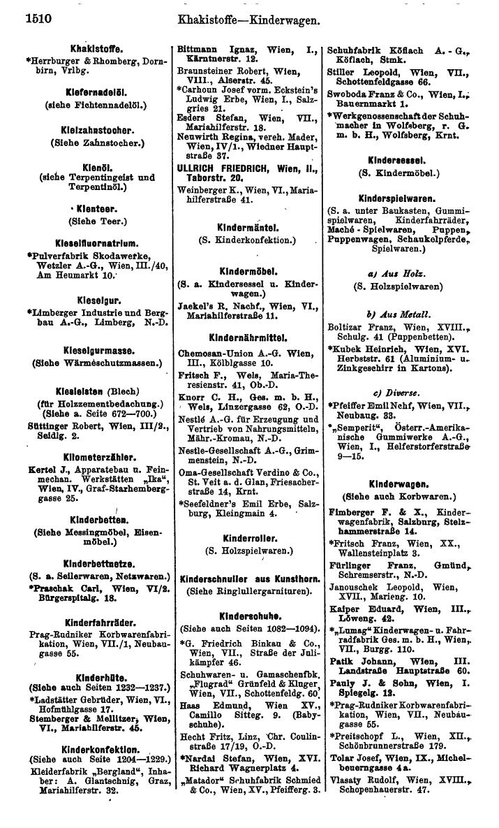 Compass. Kommerzielles Jahrbuch 1939: Österreich. - Seite 1582