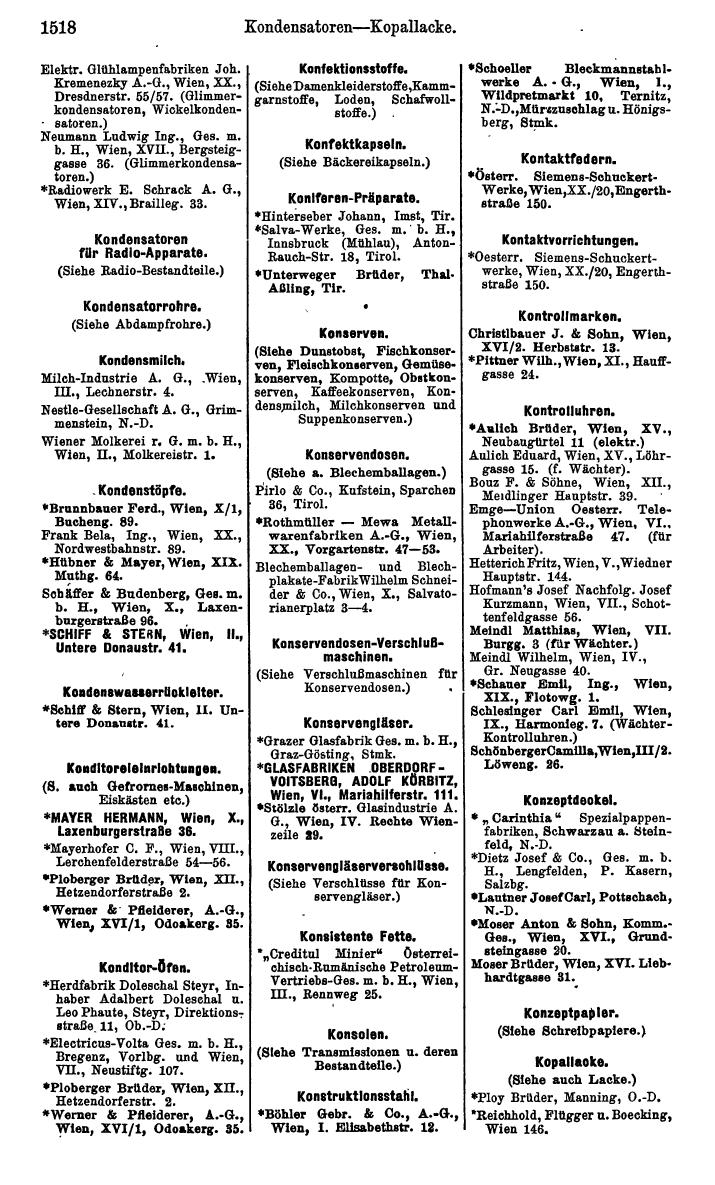 Compass. Kommerzielles Jahrbuch 1939: Österreich. - Page 1590