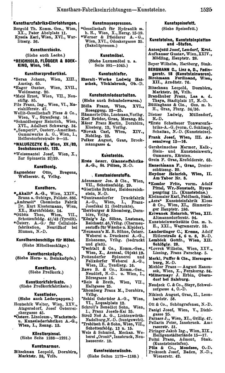 Compass. Kommerzielles Jahrbuch 1939: Österreich. - Page 1597