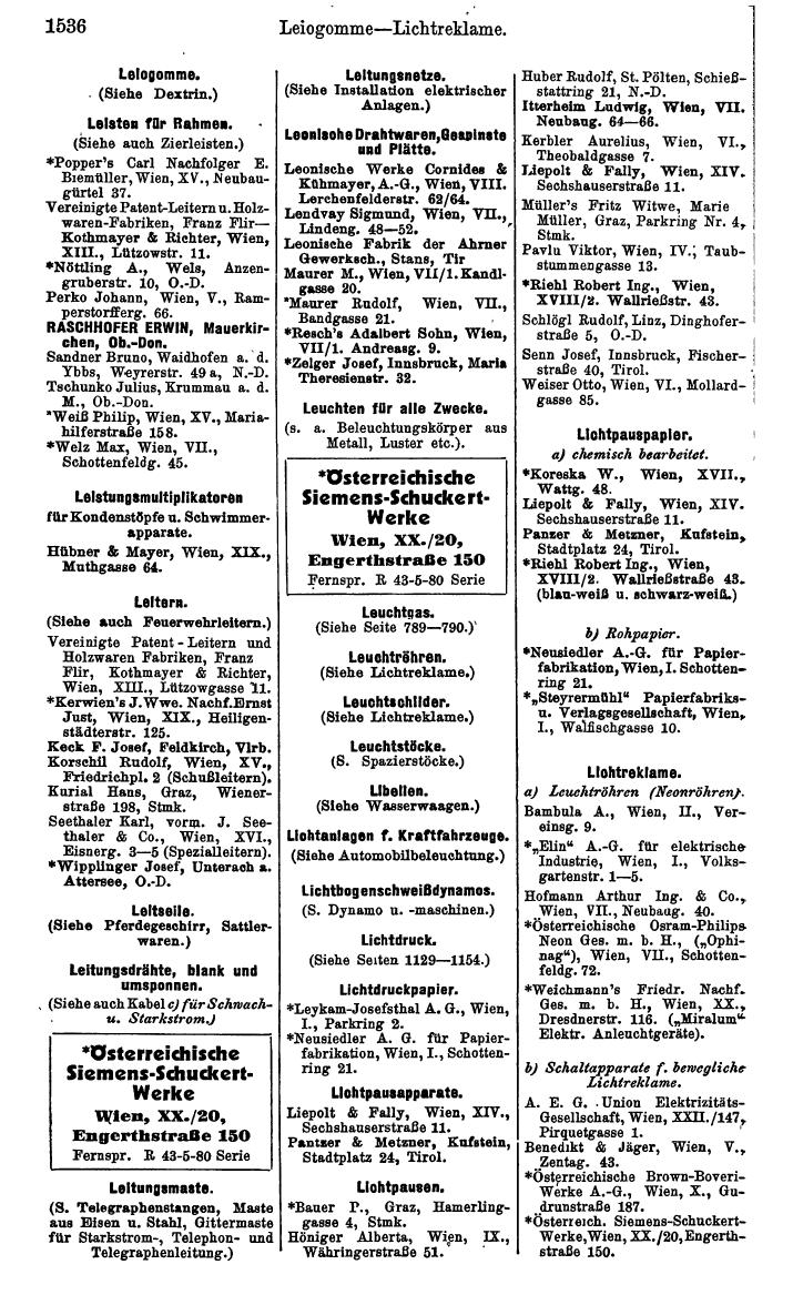 Compass. Kommerzielles Jahrbuch 1939: Österreich. - Seite 1608