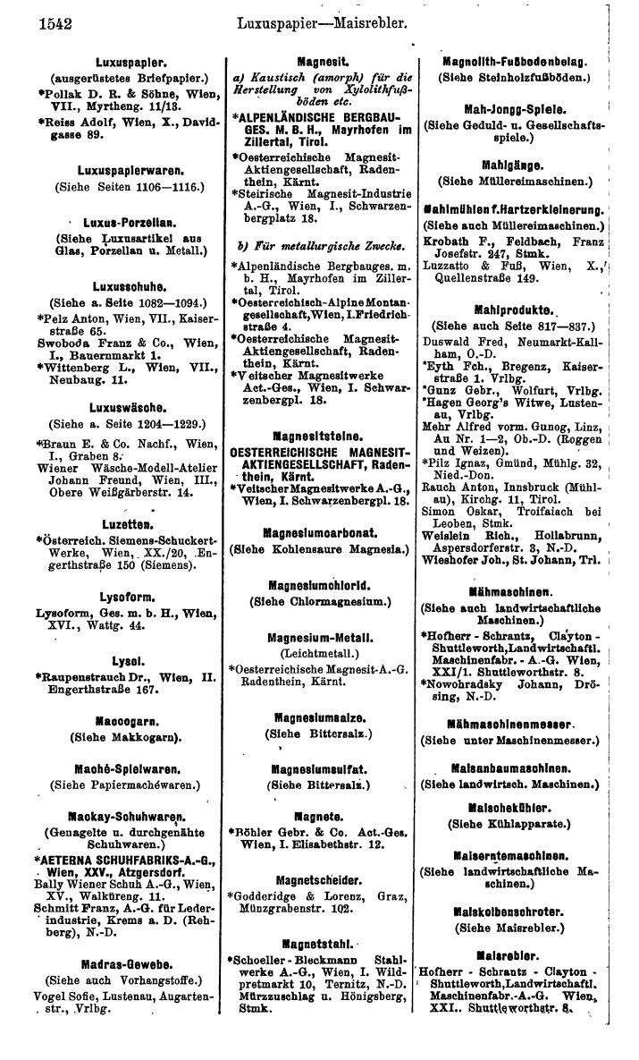 Compass. Kommerzielles Jahrbuch 1939: Österreich. - Page 1614