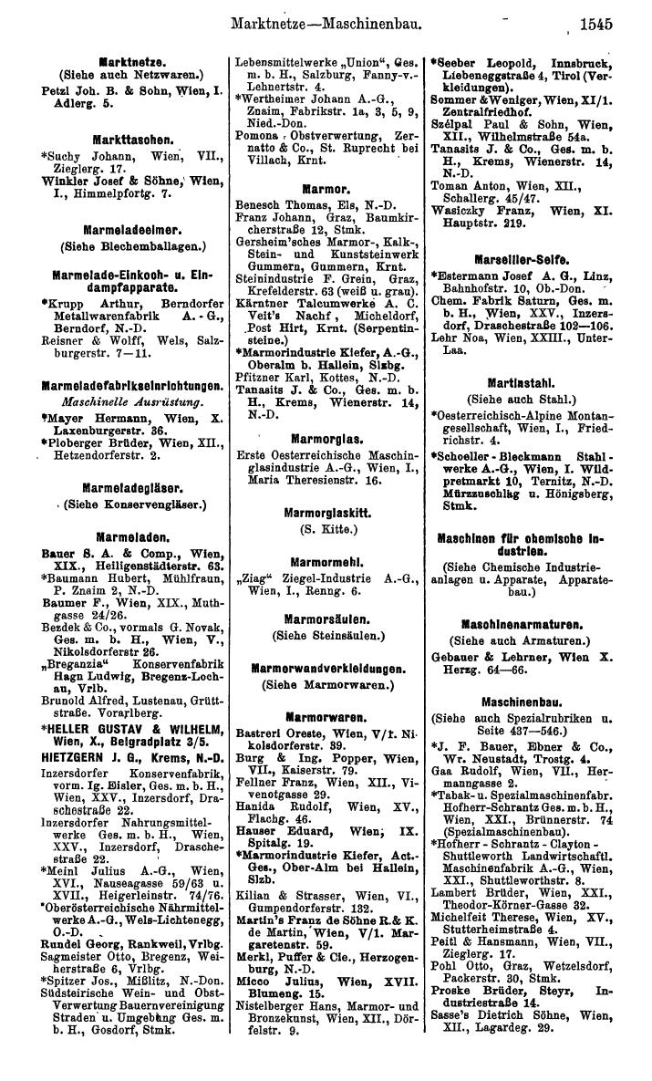 Compass. Kommerzielles Jahrbuch 1939: Österreich. - Page 1617