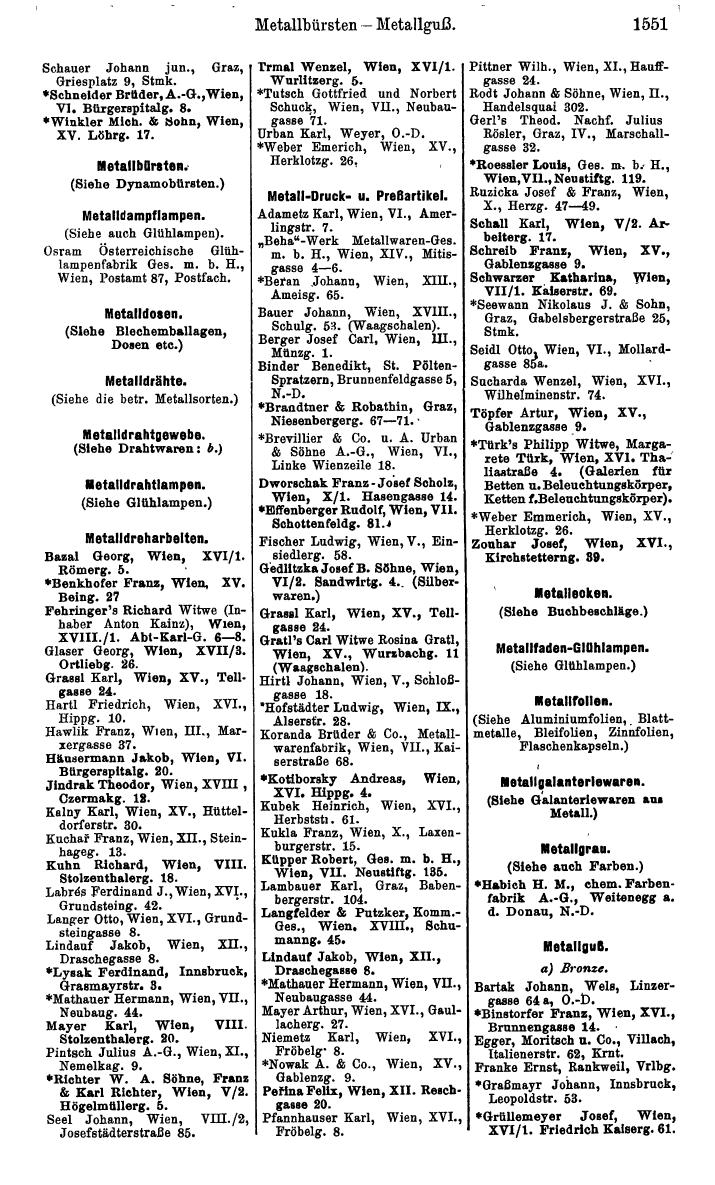 Compass. Kommerzielles Jahrbuch 1939: Österreich. - Page 1623