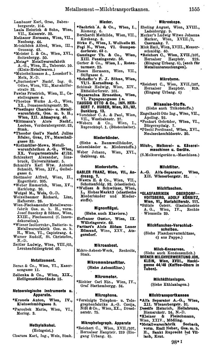 Compass. Kommerzielles Jahrbuch 1939: Österreich. - Page 1627