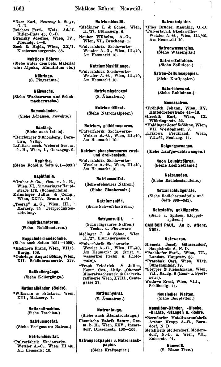 Compass. Kommerzielles Jahrbuch 1939: Österreich. - Page 1634