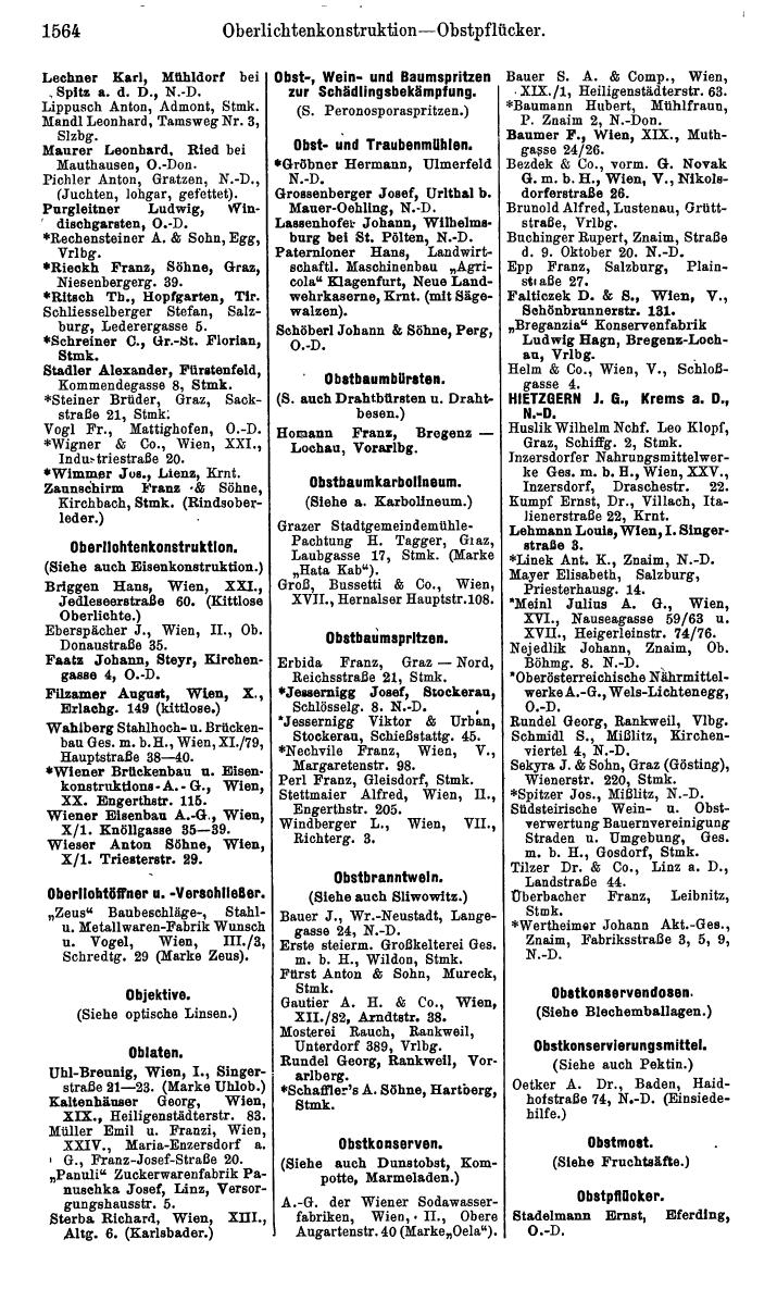 Compass. Kommerzielles Jahrbuch 1939: Österreich. - Page 1636