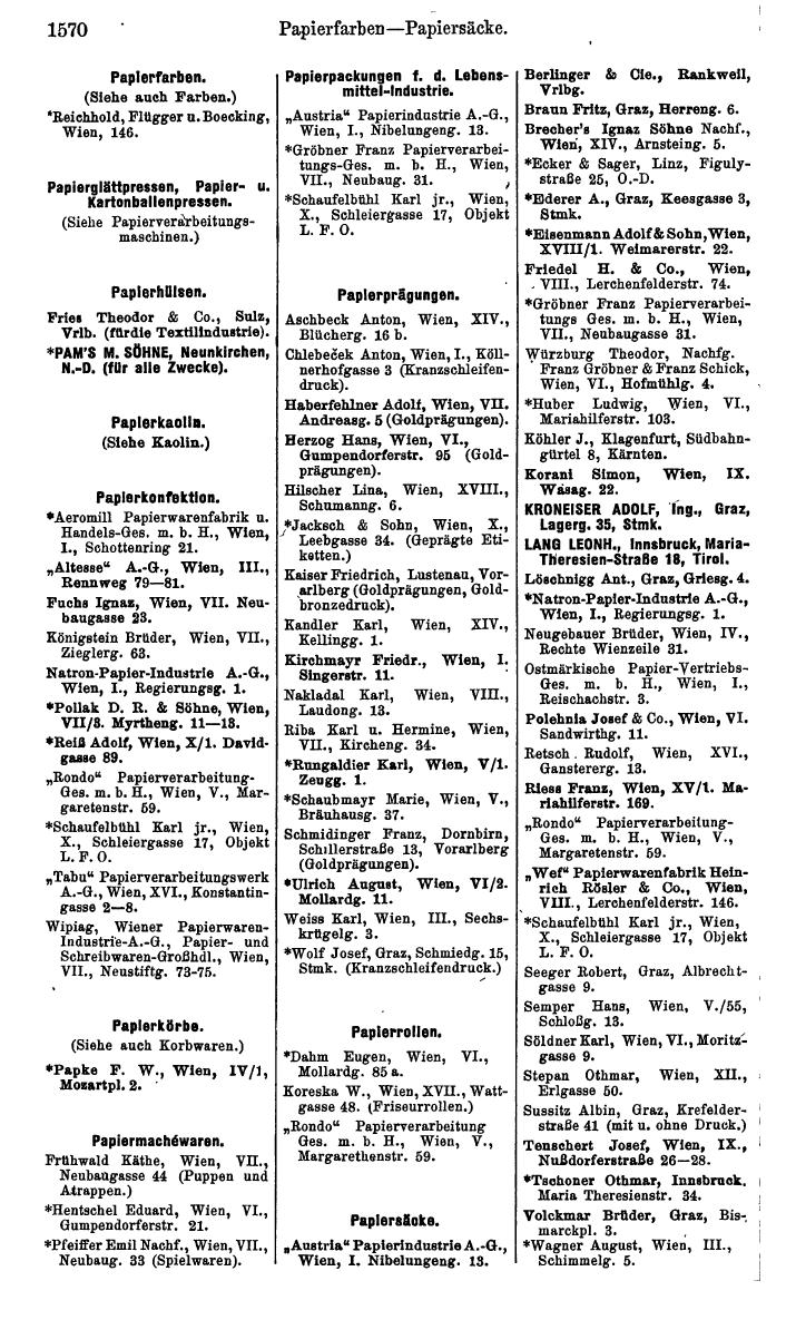 Compass. Kommerzielles Jahrbuch 1939: Österreich. - Page 1642