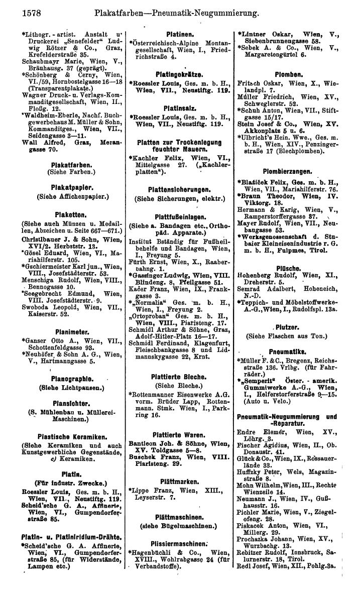 Compass. Kommerzielles Jahrbuch 1939: Österreich. - Page 1650