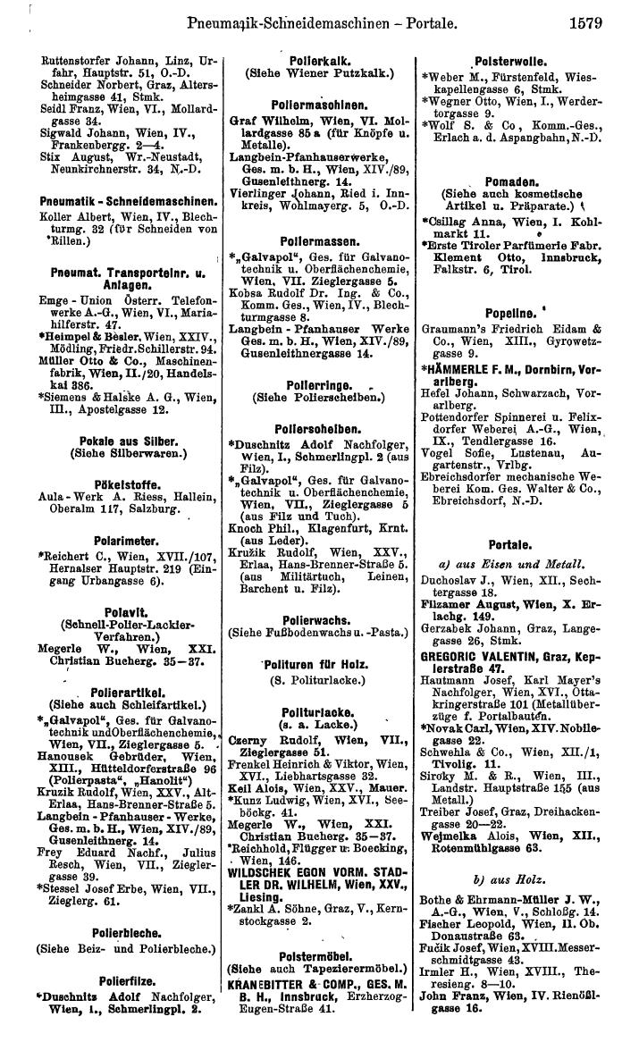 Compass. Kommerzielles Jahrbuch 1939: Österreich. - Seite 1651