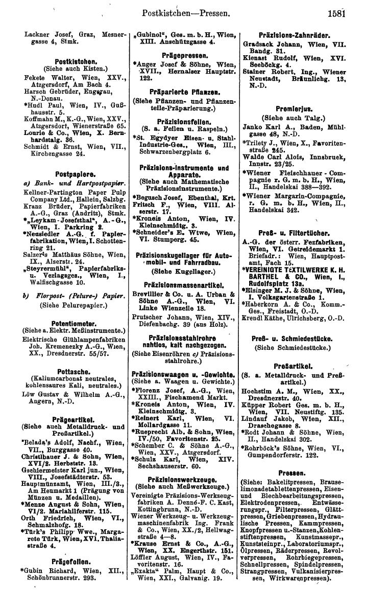 Compass. Kommerzielles Jahrbuch 1939: Österreich. - Seite 1653