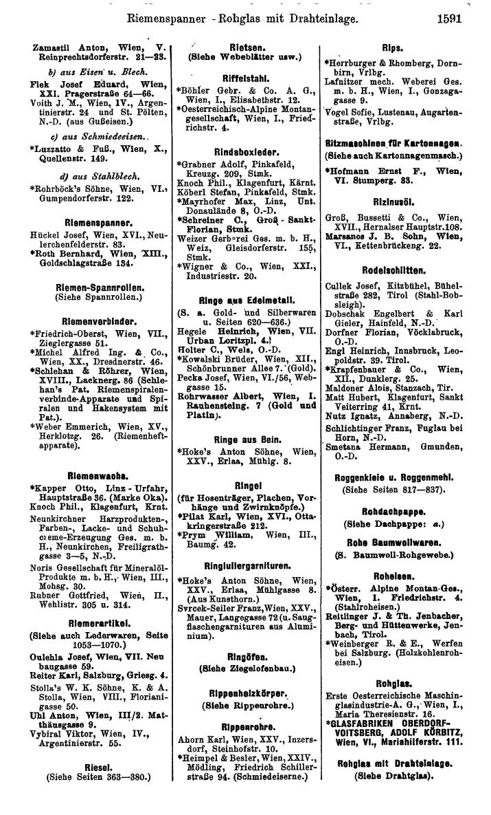 Compass. Kommerzielles Jahrbuch 1939: Österreich. - Seite 1663