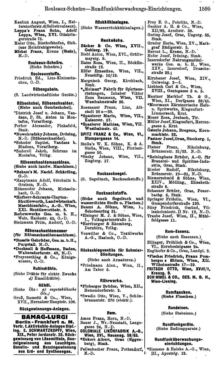 Compass. Kommerzielles Jahrbuch 1939: Österreich. - Seite 1667