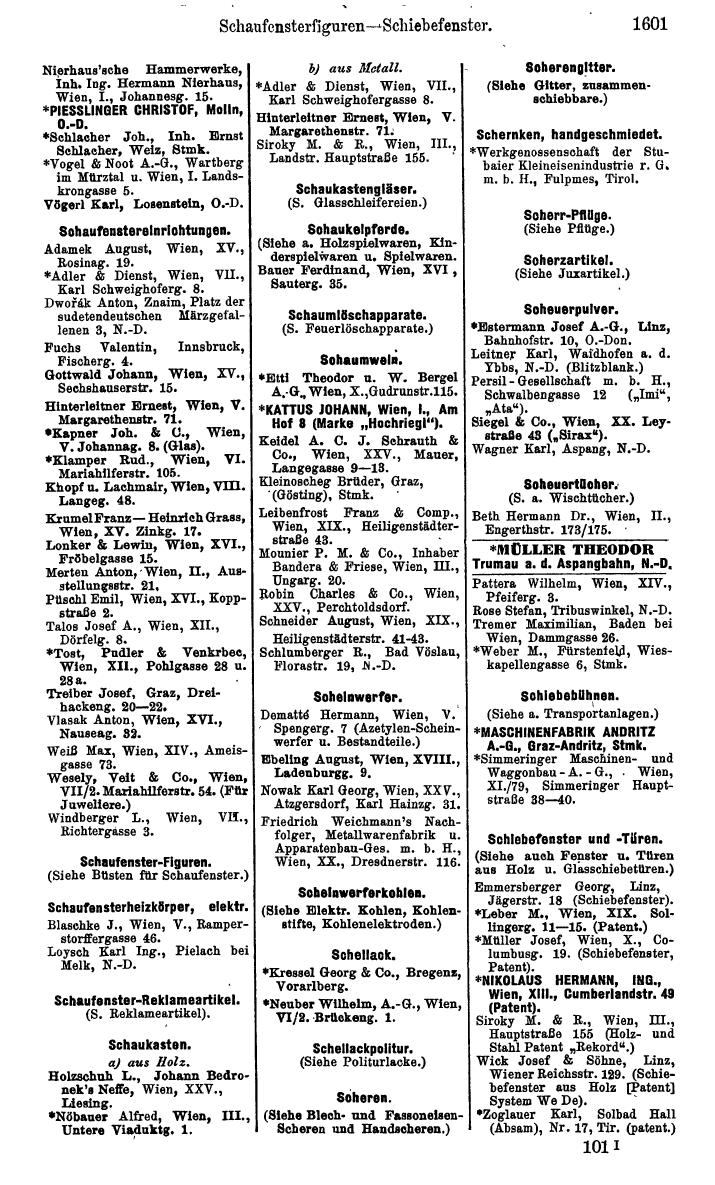 Compass. Kommerzielles Jahrbuch 1939: Österreich. - Seite 1673