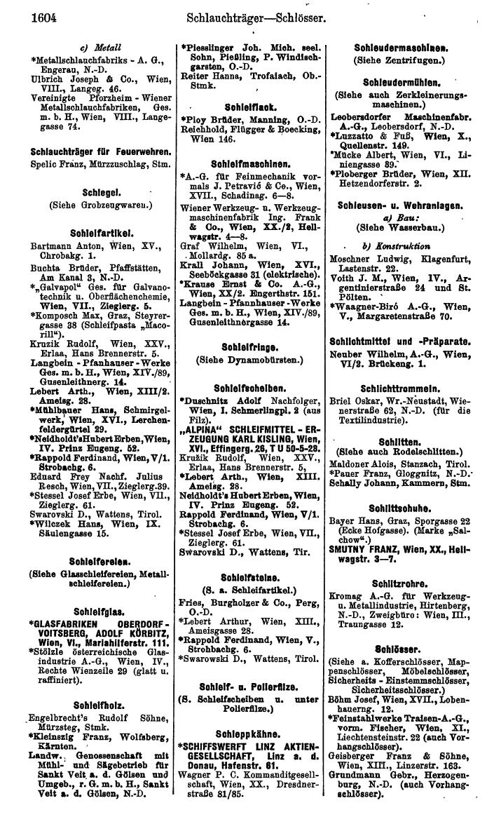 Compass. Kommerzielles Jahrbuch 1939: Österreich. - Page 1676