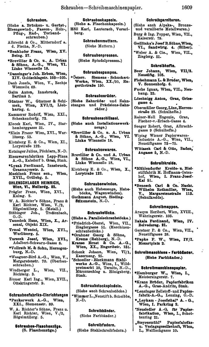 Compass. Kommerzielles Jahrbuch 1939: Österreich. - Seite 1681