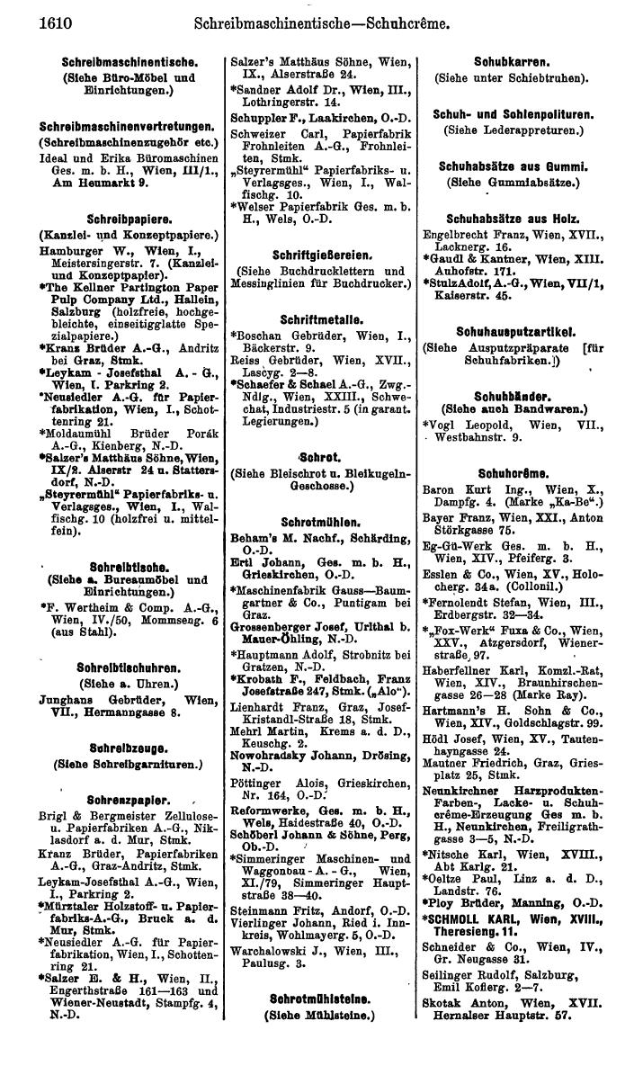 Compass. Kommerzielles Jahrbuch 1939: Österreich. - Seite 1682