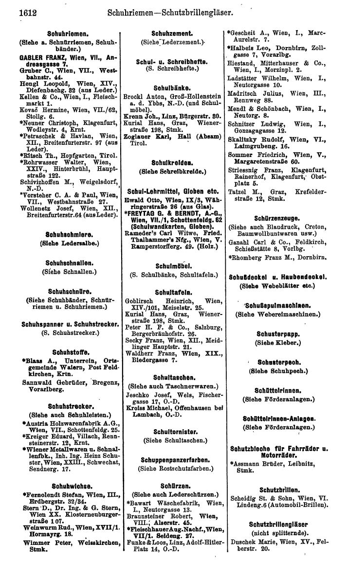 Compass. Kommerzielles Jahrbuch 1939: Österreich. - Page 1684